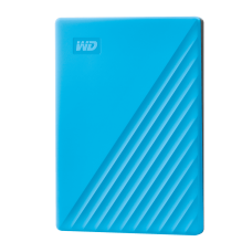 WD My Passport 2TB Portable External Hard Drive, Blue 